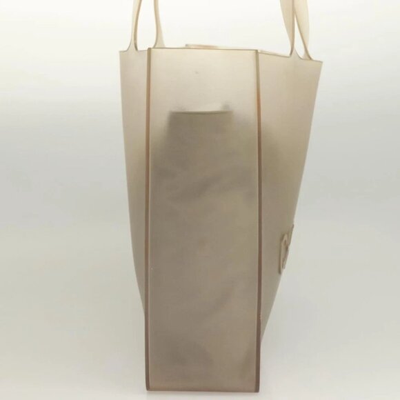 CHANEL Tote Bag Rubber Gray CC - Picture 4 of 14